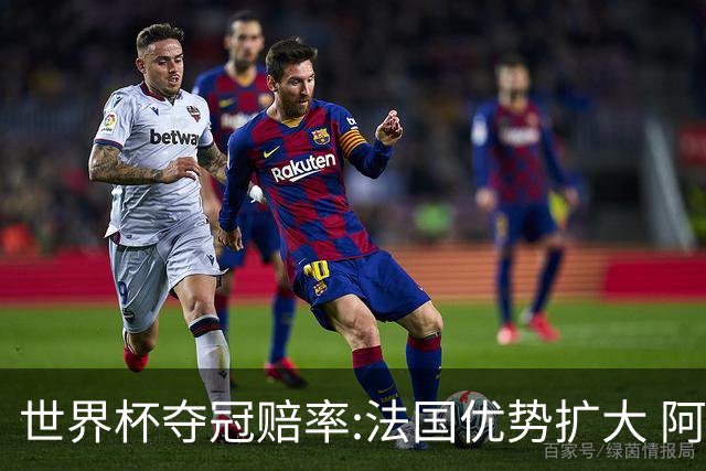 世界杯夺冠赔率:法国优势扩大 阿根廷西班牙紧追